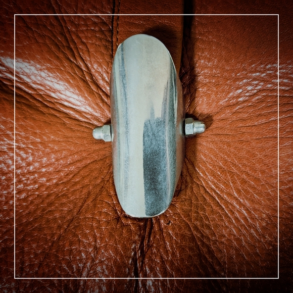 Condor Vintage Brown Cognac Leather Shoulder Bag - Picture 5 of 7